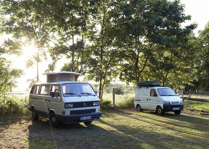 Campingplatz Einfachlosmachen-bullibus